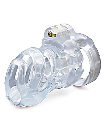 (Bild für) Brutus CYBORG Cock Cage - transparenter Keuschheitskäfig