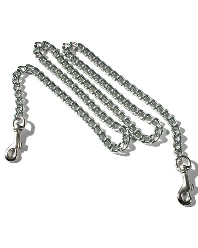 (Bild für) Metallkette mit Karabinerhaken