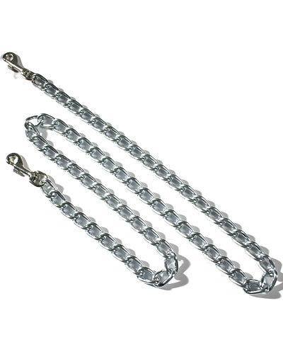 (Bild für) Metallkette mit Karabinerhaken