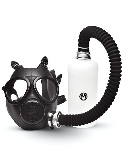 (Bild für) Inhalator-Gasmaske aus Silikon mit Flasche