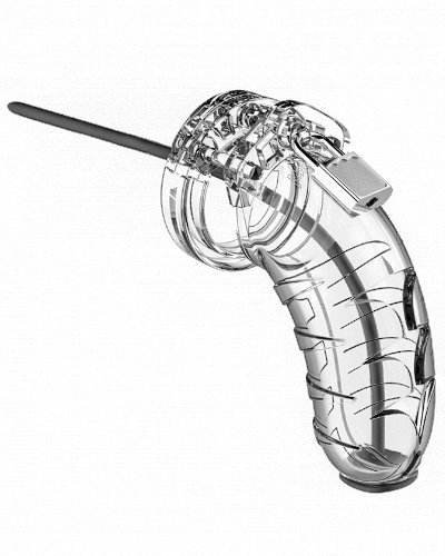 (Bild für) ManCage Model 16 - Keuschheitskäfig mit Dilator - 4.5" / 11,5 cm