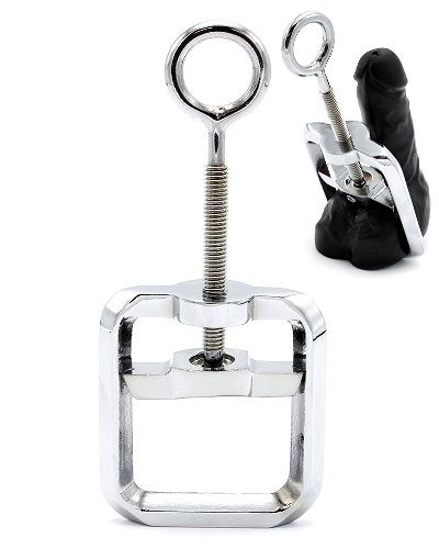 (Bild für) BALL CRUSHER verstellbare Hodenklemme aus Edelstahl