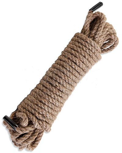(Bild für) Bondageseil aus Hanf - 10 Meter (1,75 €/M)
