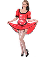 PVC Maid's Outfit for Ladies