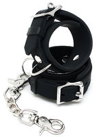 Lockable Silicone Cuffs - 4 cm Wide - Click Image to Close