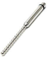 (Bild für) BEADED Harnröhrenvibrator aus Edelstahl - zum Schließen ins Bild klicken